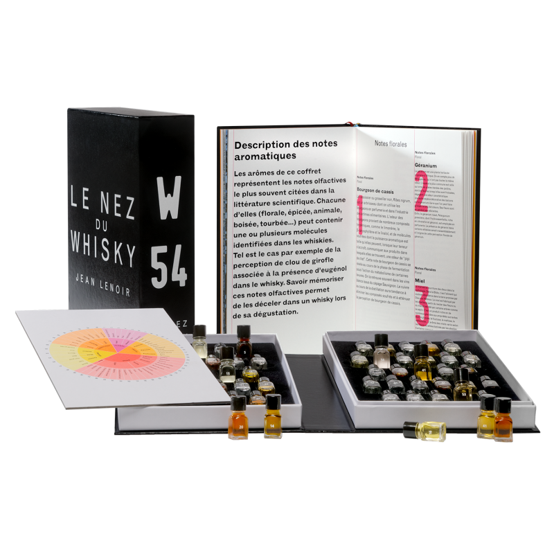 Coffret Jean Lenoir - 54 Arômes "Le Nez du Whisky"