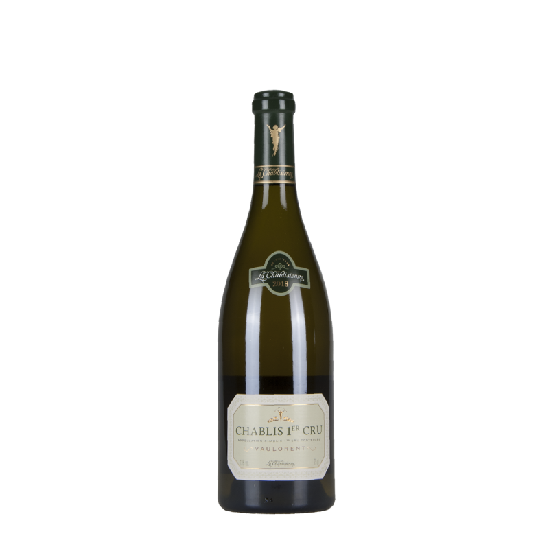 Cave de la Chablisiènne "Vaulorent" Chablis 1er Cru Blanc sec 2018