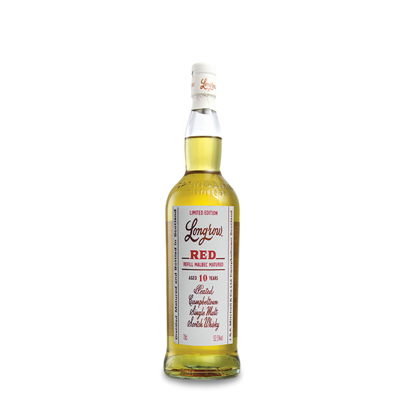 Longrow red 10 ans d'Âge Malbec Single Malt