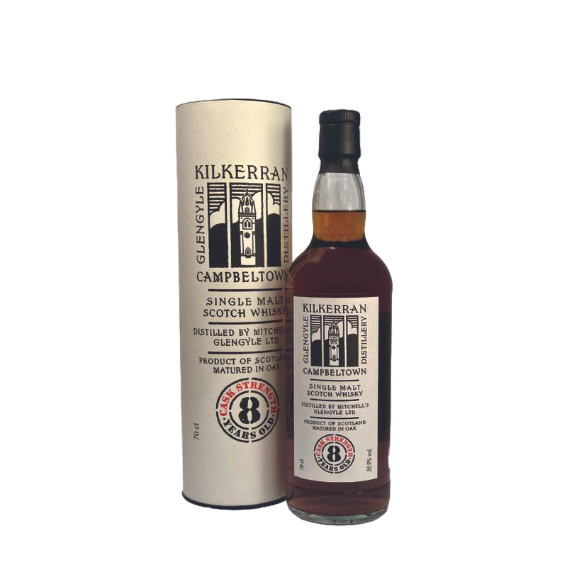 Whisky Kilkerran 8 ans D'âge Brut de Fût