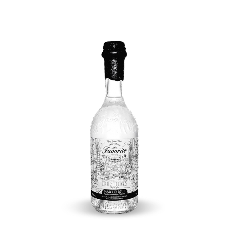 La Favorite Cuvée Brut 2 Colonnes Récolte 2020 Rhum Martinique