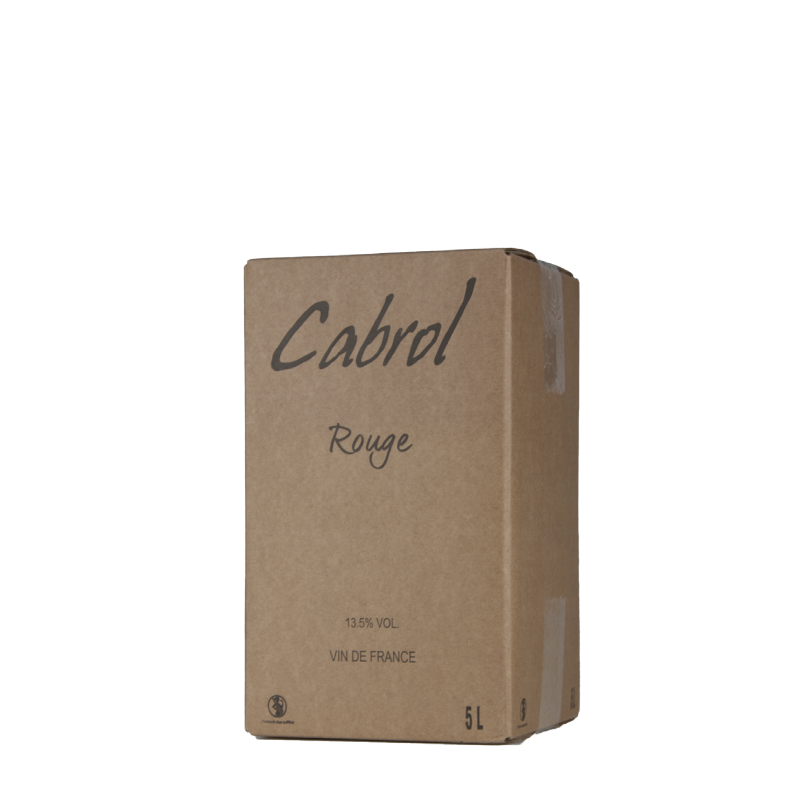 Domaine de Cabrol BIB 5L Rouge