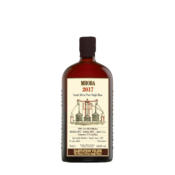 Rhum Mhoba Ex Bourbon Cask 2017