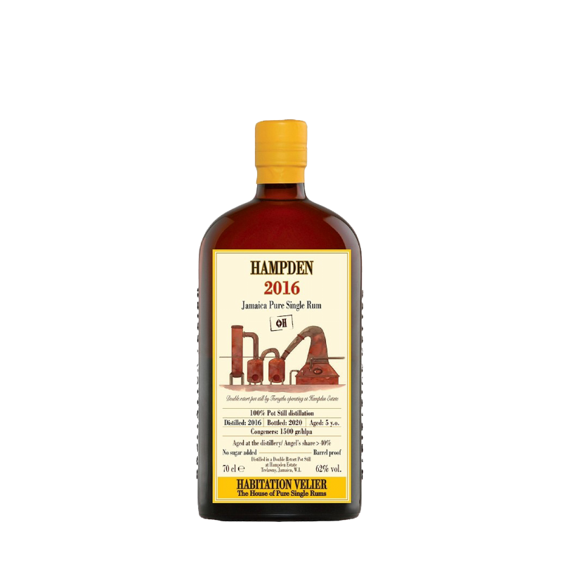Rhum Hampden 5 ans 2016