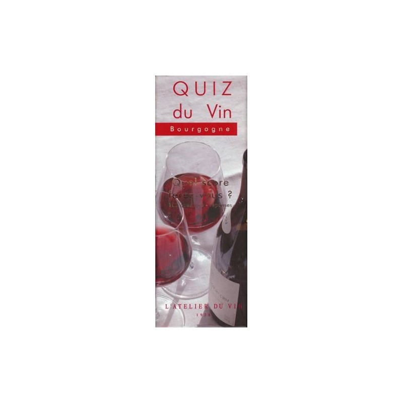 Quiz du Vin Bourgogne