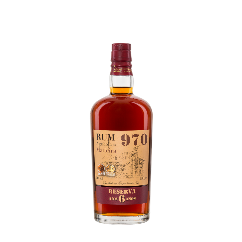 Rum Engenhos do Norte "970"  6 ans D'âge Rhum Agricole Ambré