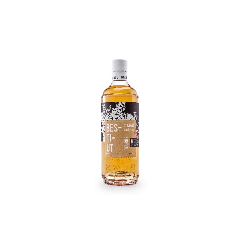 Whisky Bows Distillerie "Bestiut" Tourbé