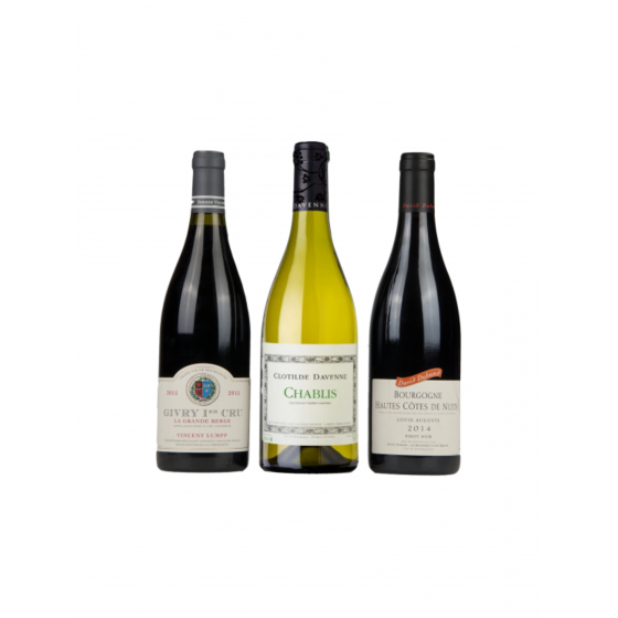 Coffret vin Bourgogne "Le meilleur de la Bourgogne"