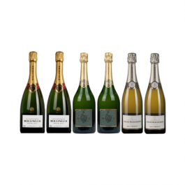 Coffret Cadeau Champagne Grandes Maisons "Box 6 Bouteilles"