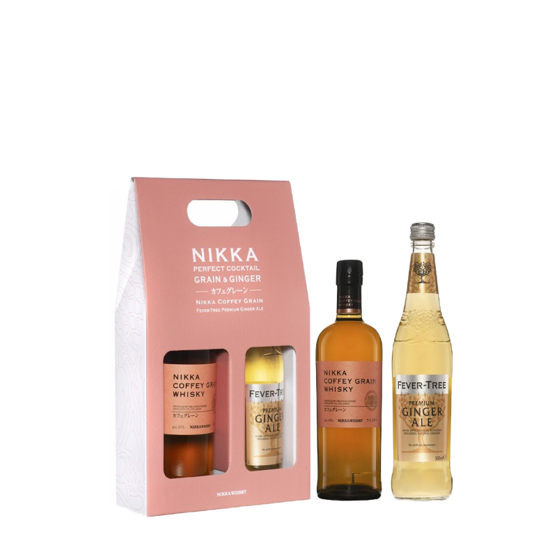 Coffret Whisky Nikka Coffey Grain x Fever Tree Whisky Ginger