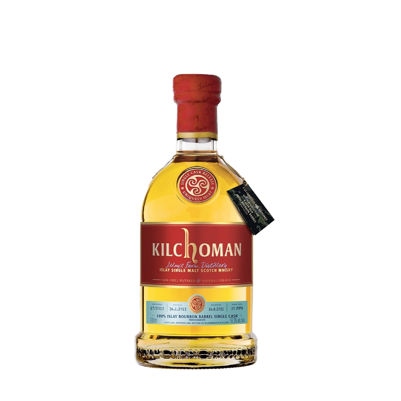 Whisky Kilchoman 9 ans d'âge 2012 Single Cask Conquête