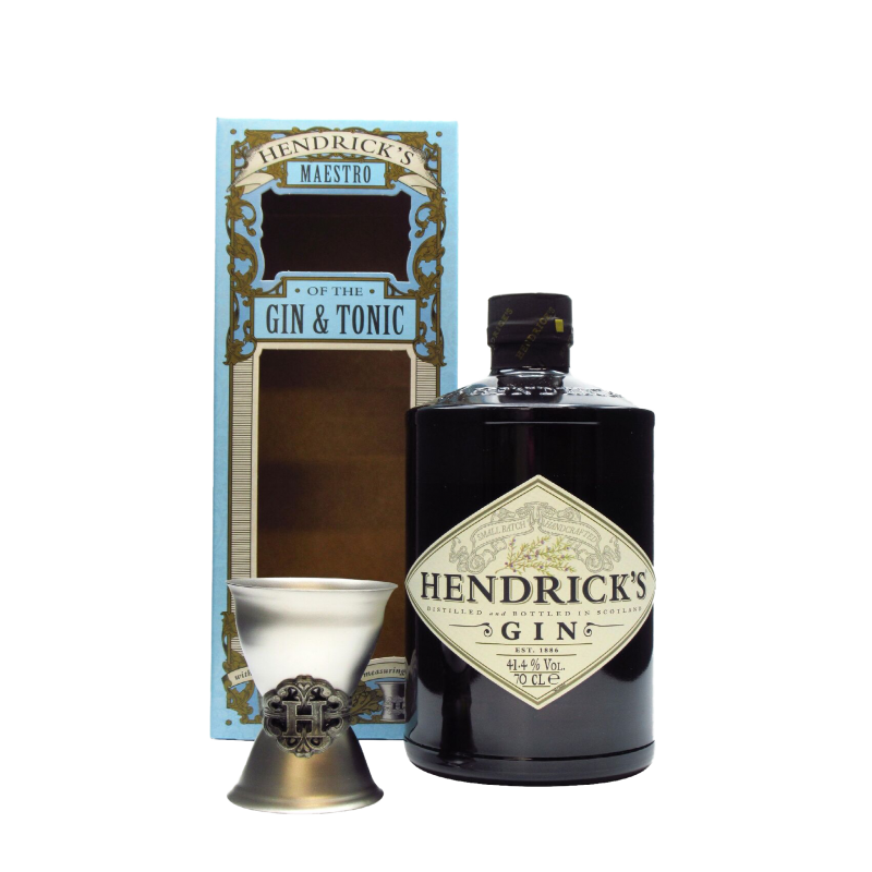 Gin Hendrick's + Jigger Coffret Maestro Of The Gin&Tonic