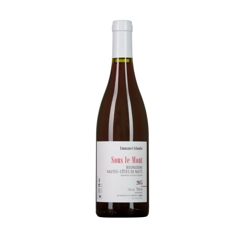 Domaine Emmanuel Giboulot "Sous le Mont" Rouge 2019