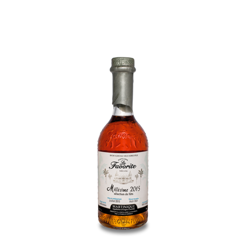 La Favorite Millésime 2015 Rhum Martinique