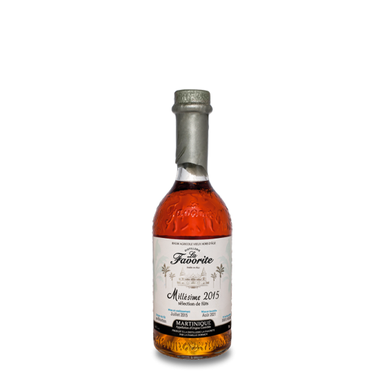 La Favorite Millésime 2015 Rhum Martinique