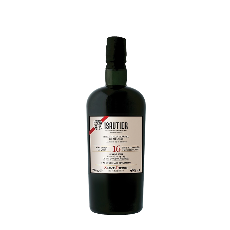 Rhum Isautier 16 ans D'âge 2005 Melasse