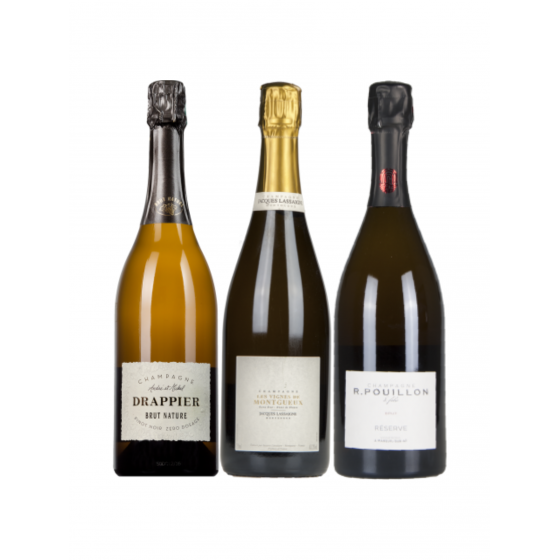 Coffret Cadeau Champagne de Vignerons "Box 3 Bouteilles"