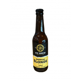 Bière Vic Brew "Américan Blonde" 33 cl