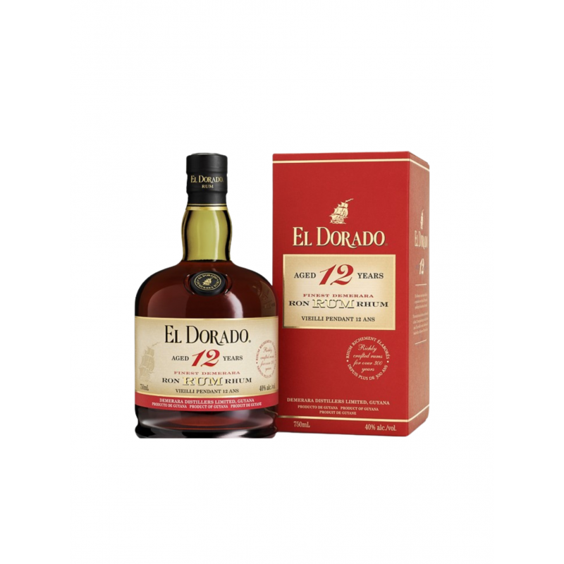 Rhum "El Dorado" 12 Ans