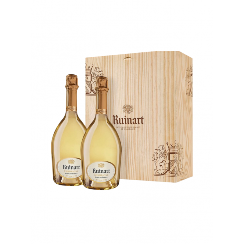 CAISSE DUO RUINART BLANC DE BLANCS