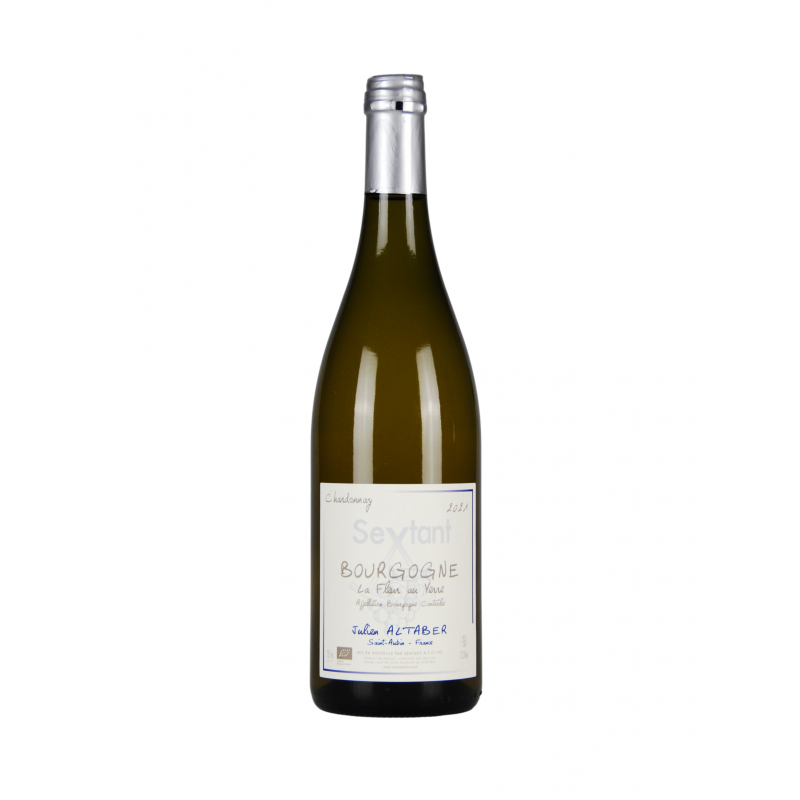 Sextant Vin Blanc 2021, La fleur au verre, AOC Bourgogne , Bourgogne