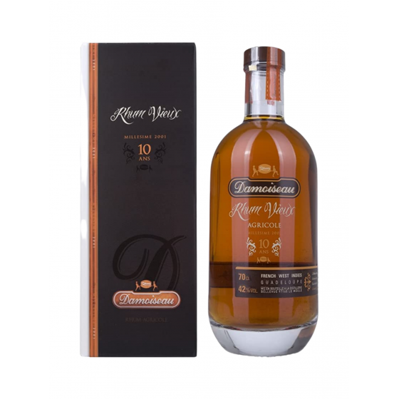 Rhum Vieux Damoiseau 10 ans Millésime 2001