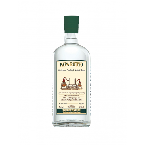 Rhum Papa Rouyo White Habitation Velier