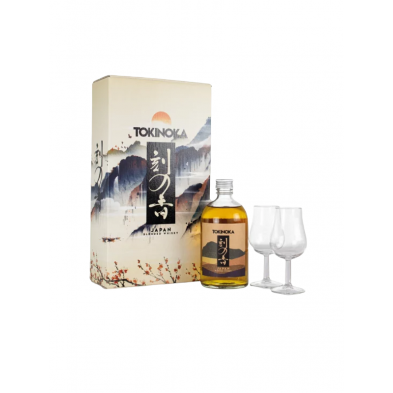 Whisky Japonais Tokinoka Coffret 2 Verres
