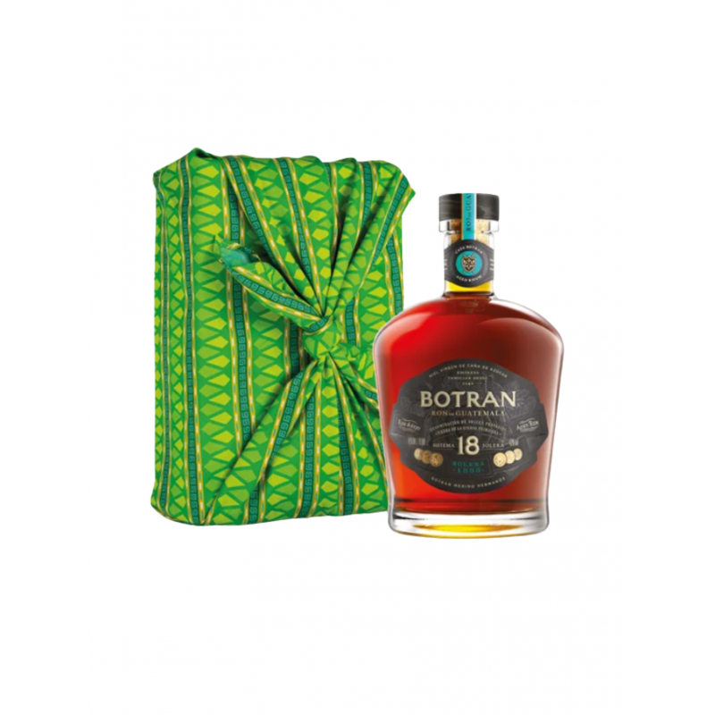 Botran 18 ans d'âge Rhum avec étoffe Maya de Guatemala en Bouteille de 70 cl