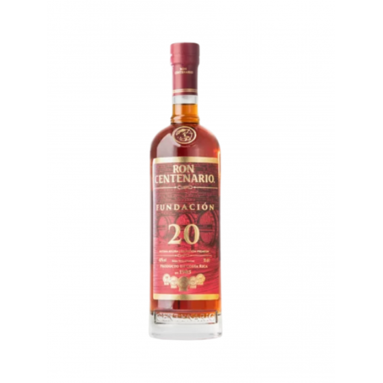 Centenario 20ème anniversaire, édition limitée, Rhum de Costa Rica en Bouteille de 70 cl