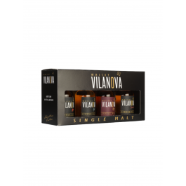 Coffret Vilanova 4 mignonettes Whisky 5cl