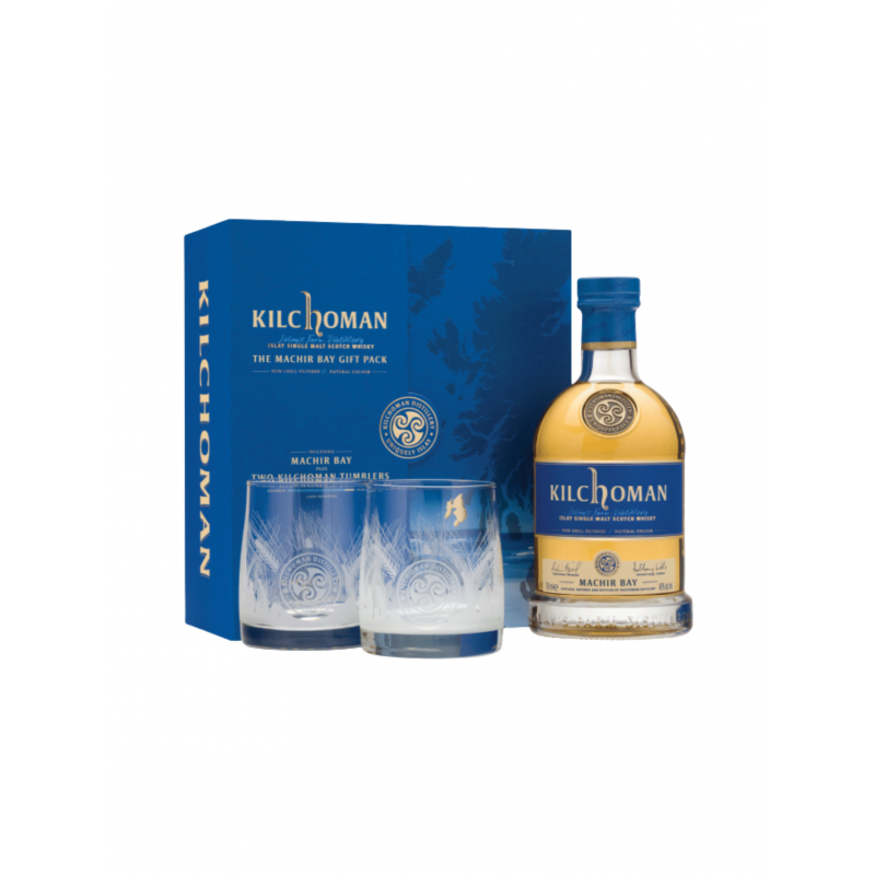 Whisky Kilchoman "Coffret Machir Bay 2 verres"