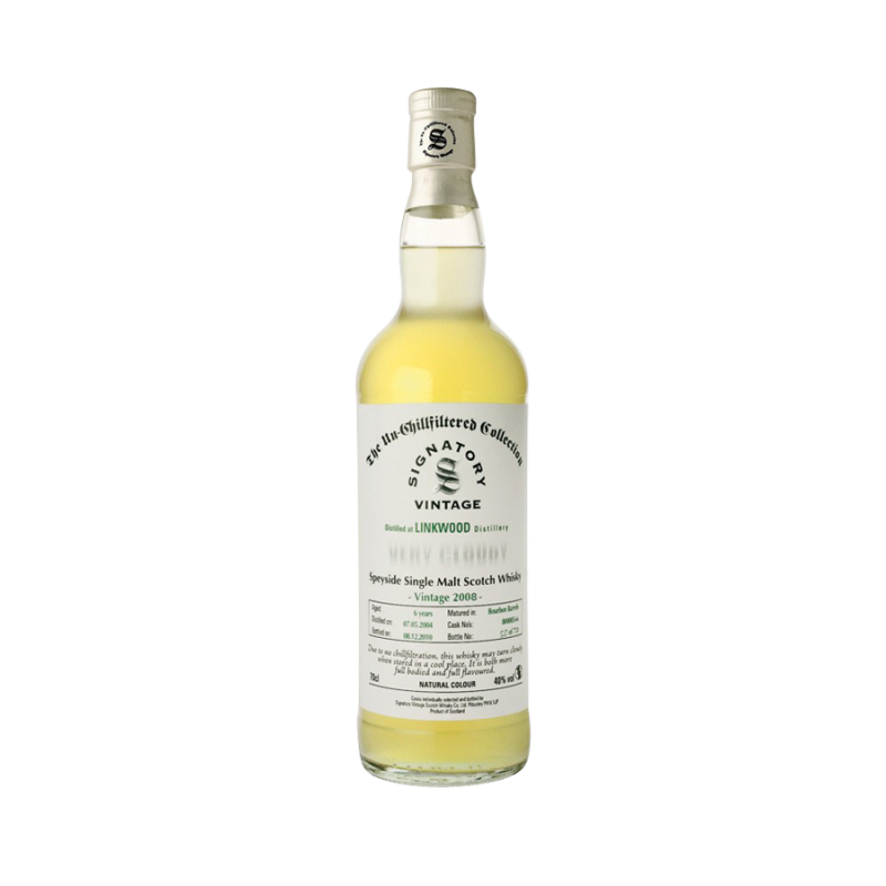 Signatory Vintage Linkwood  "Very Cloudy" 2008