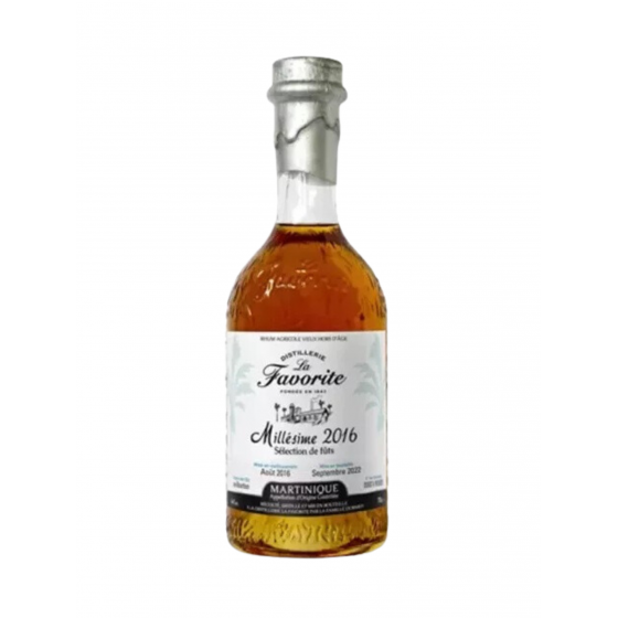La Favorite Millésime Rhum Martinique 0,7L - 2016