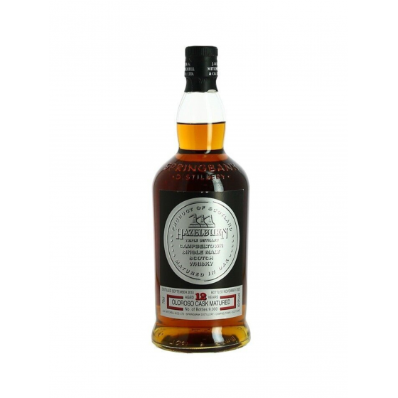 Whisky Hazelburn Sherry Wood 12 ans brut de fût
