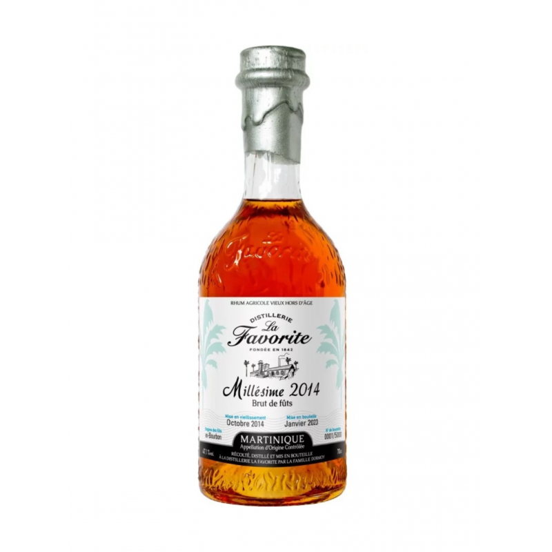 La Favorite Millésime Rhum Martinique 0,7L - 2014