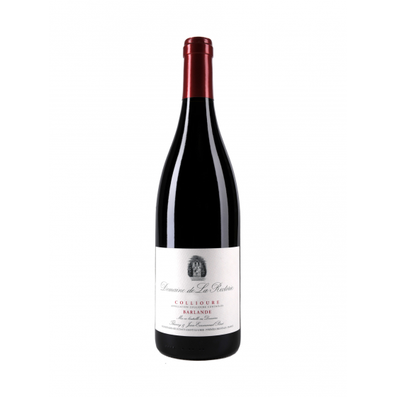 Domaine De La Rectorie Vin Rouge 2021, Barlande, AOC Collioure , Languedoc Roussillon