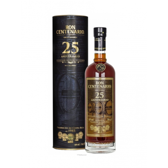 Rhum Centenario 25 ans d'âge