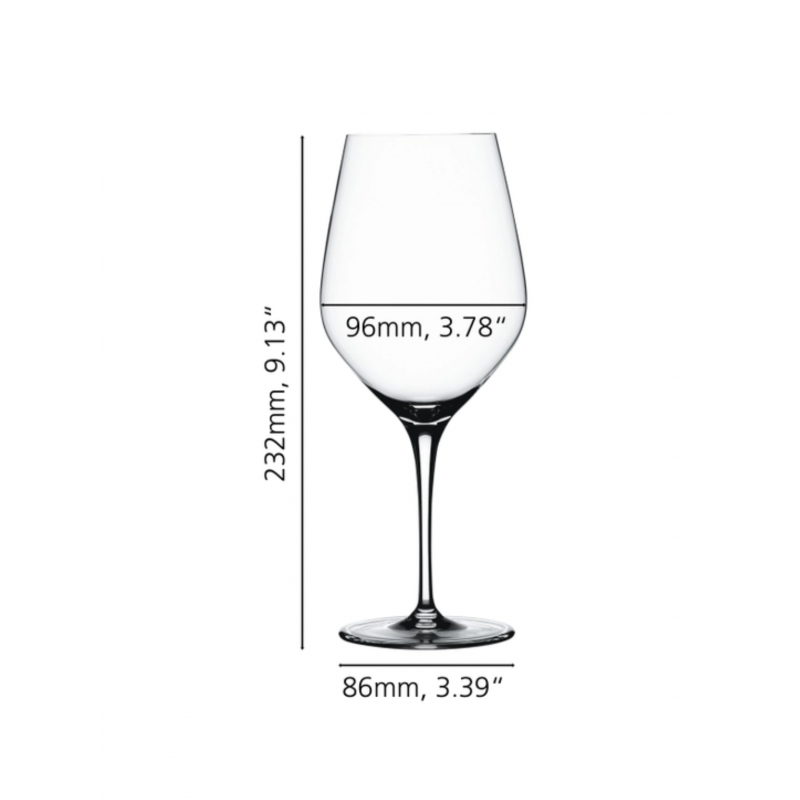 Spiegelau - 4 Verres à Vin blanc Authentis