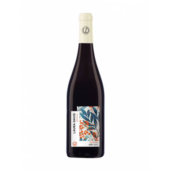 Domaine Laura David "Côt" Rouge 2022, Loire Touraine, Vin de France