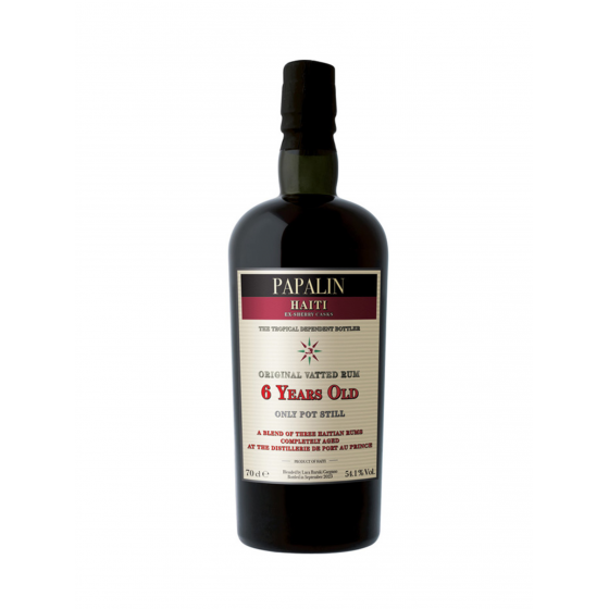 Rhum Papalin 6 ans Haïti Ex Sherry Casks