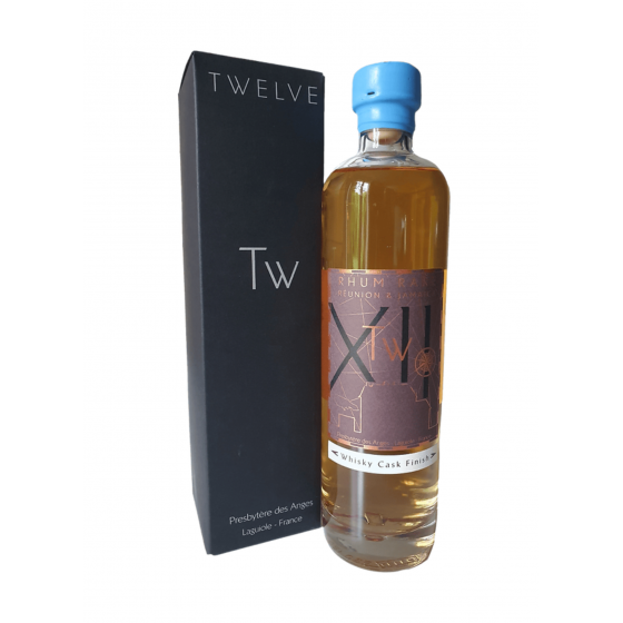 Twelve, Réunion Jamaique, Rhum de France en Bouteille de 50 cl