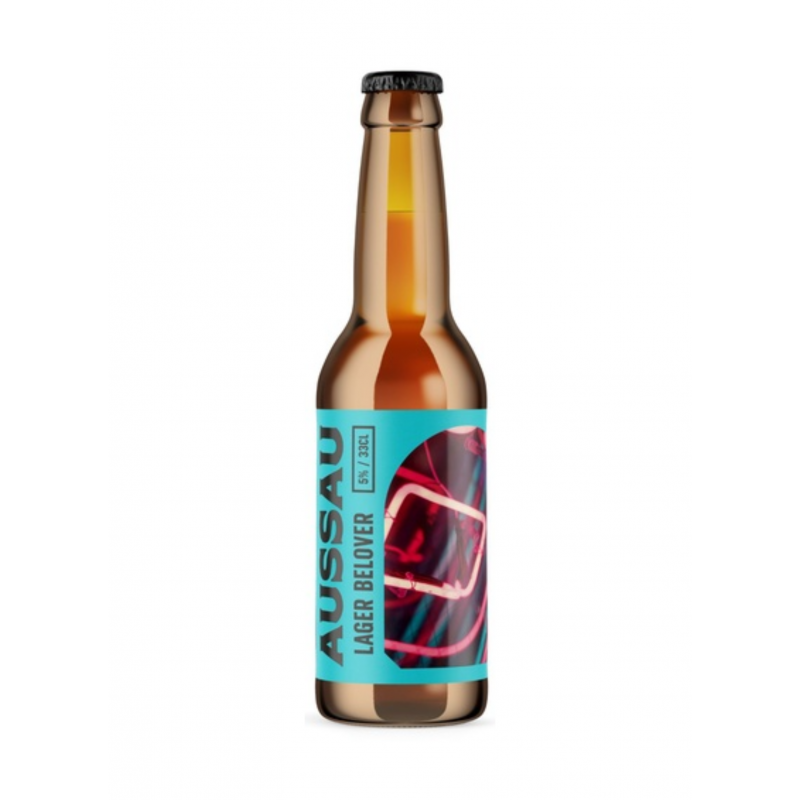 Bière Aussau Lager Belover Hoppy lager 33cl