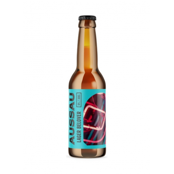 Bière Aussau Lager Belover Hoppy lager 33cl