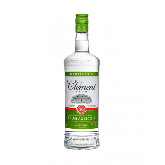 Rhum Clément "Rhum agricole blanc" 1l