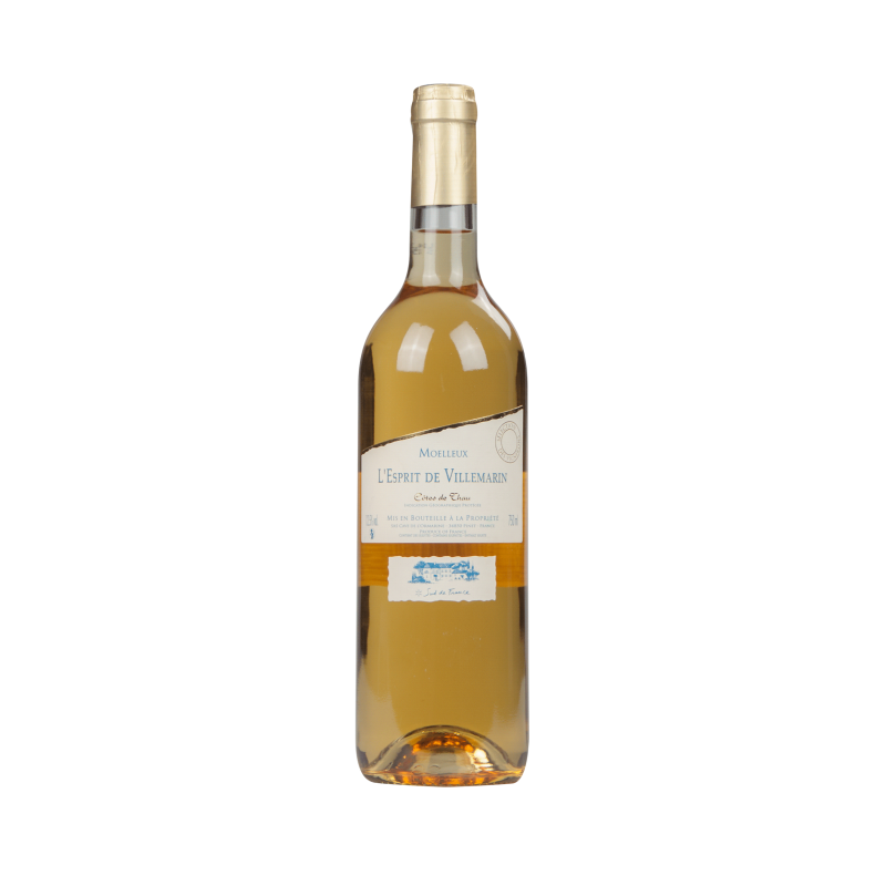 L'esprit Villemarin Côtes de Thau Blanc Doux 2023