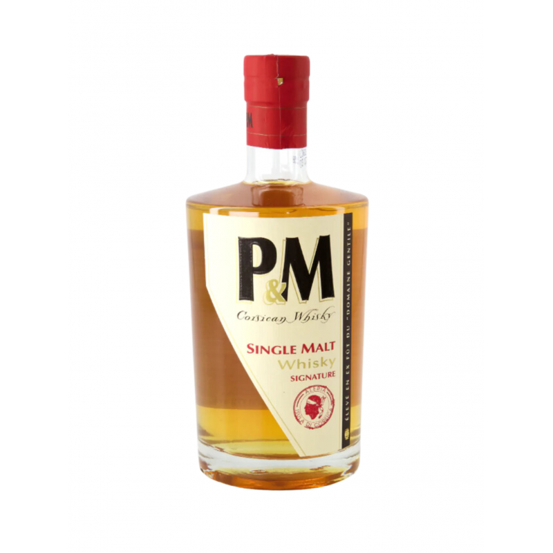P & M, Signature, Whisky de France en Bouteille de 70 cl