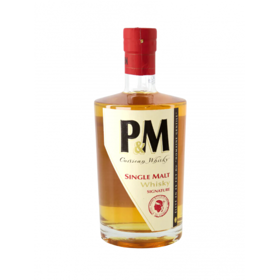 P & M, Signature, Whisky de France en Bouteille de 70 cl