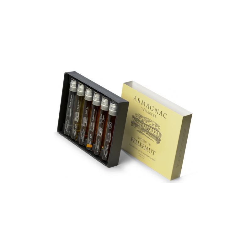 Armagnac Pellehaut "Coffret Dégustation" 6 WIT