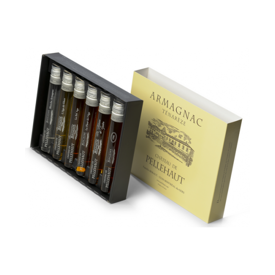 Armagnac Pellehaut "Coffret Dégustation" 6 WIT